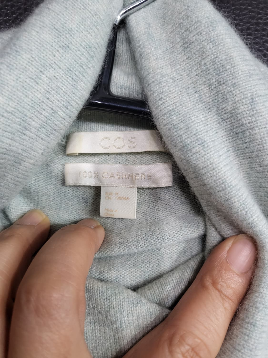 코스 캐시미어100% 터틀넥 상품이미지5