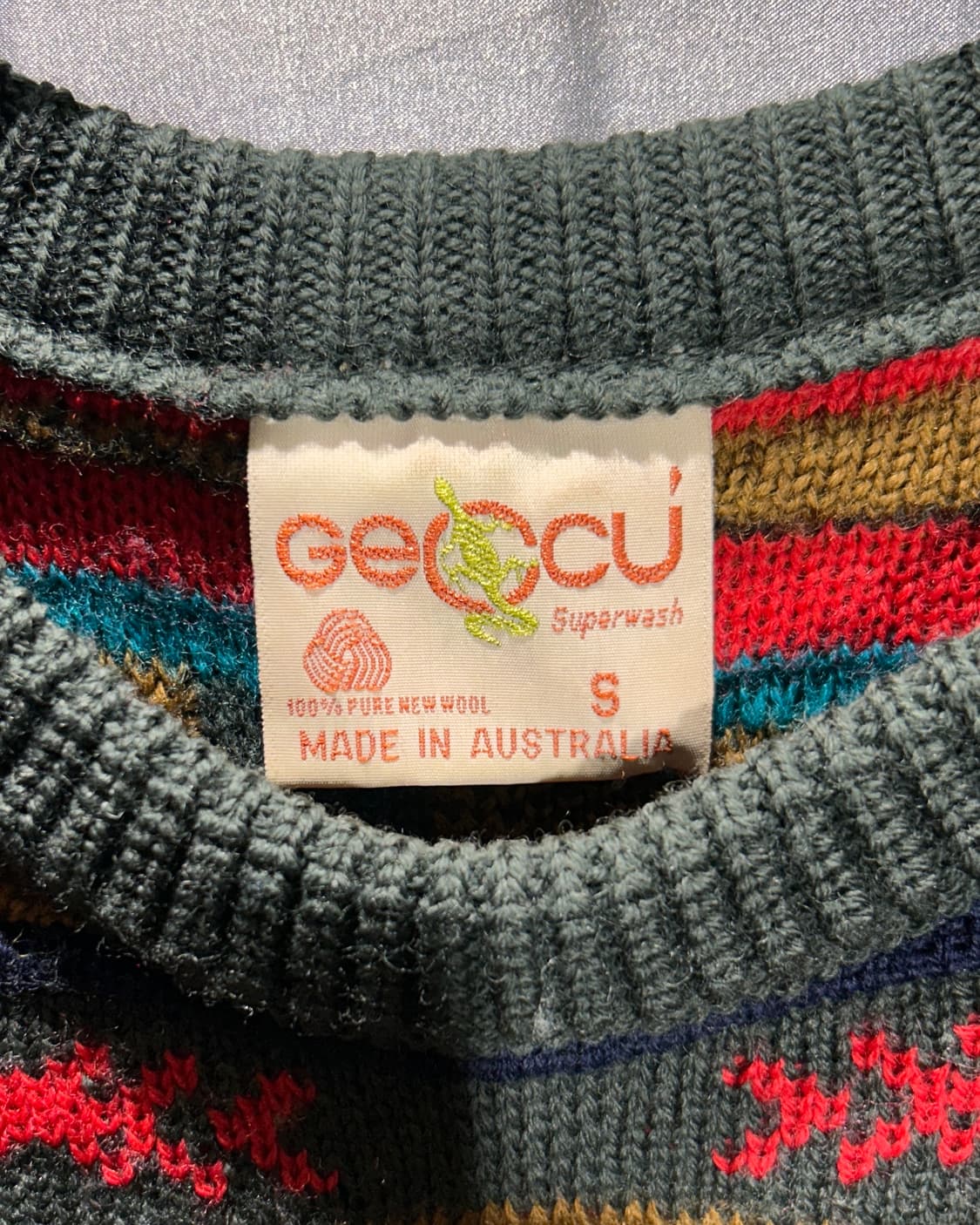 S 게쿠(GECCU) 입체 코지 텍스처 헤비 니트 상품이미지5