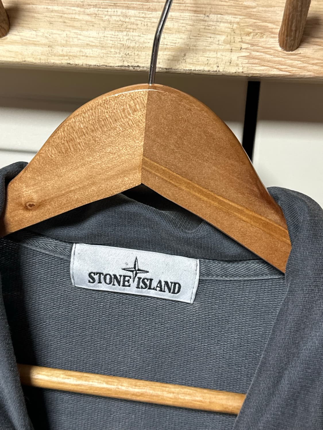스톤아일랜드 퍼그먼트 그레이 집업 자켓 상품이미지8
