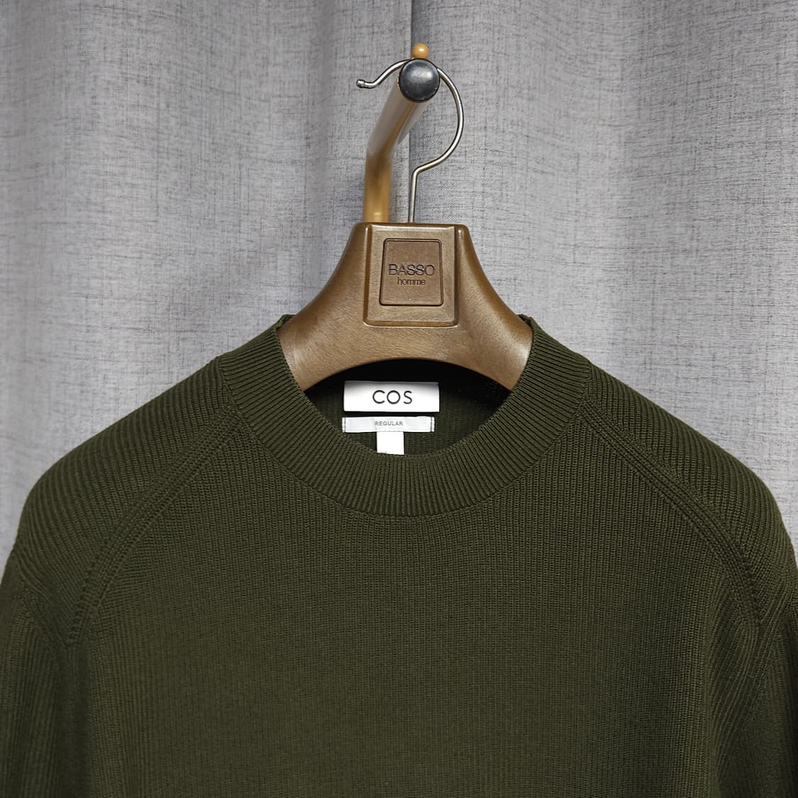 L ) COS 남성 레귤러핏 니트 상품이미지1