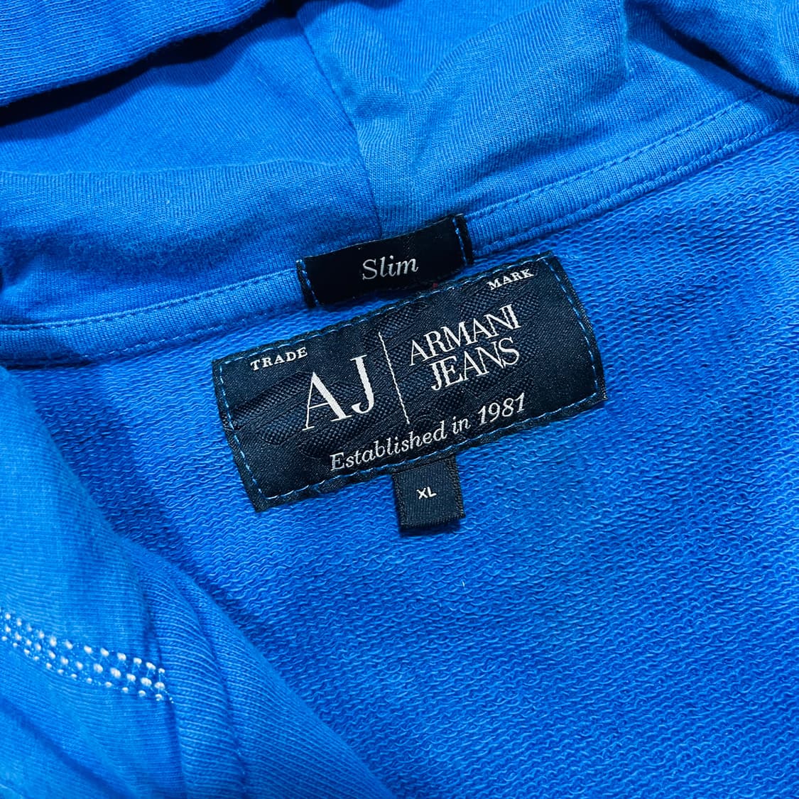 아르마니 진스 스페셜 에디션 이태리 투웨이 후디 집업 상품이미지4