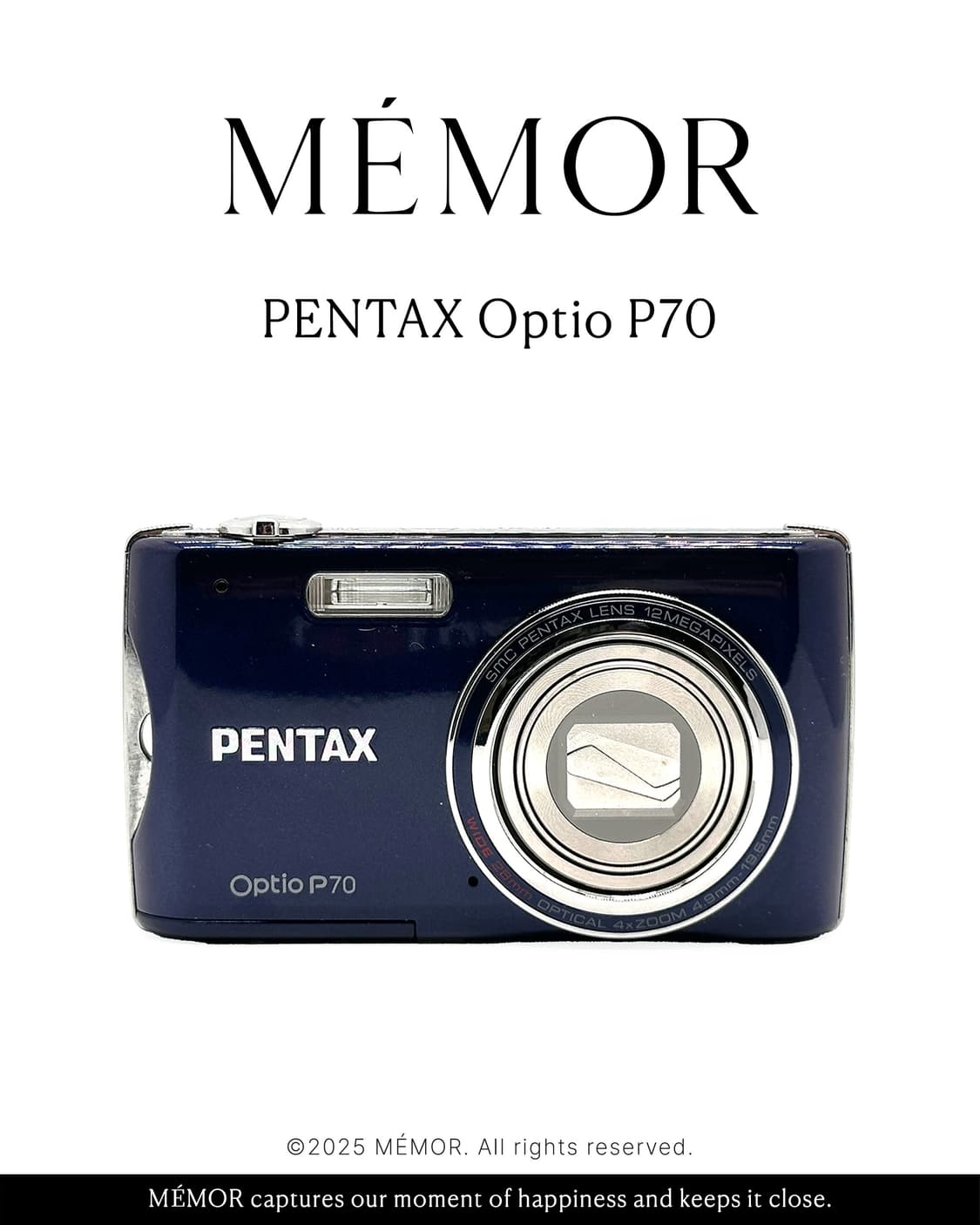 풀박스/한국어지원💎Pentax Optio P70 펜탁스 디카 카메라 상품이미지1