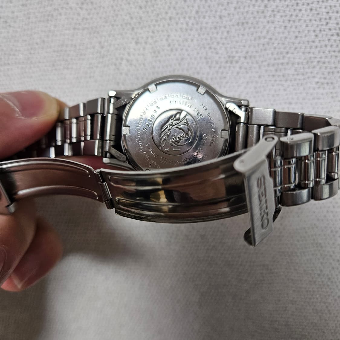 Seiko 스쿠버 다이버 Scuba Quartz 빈티지 쿼츠 시계 상품이미지9