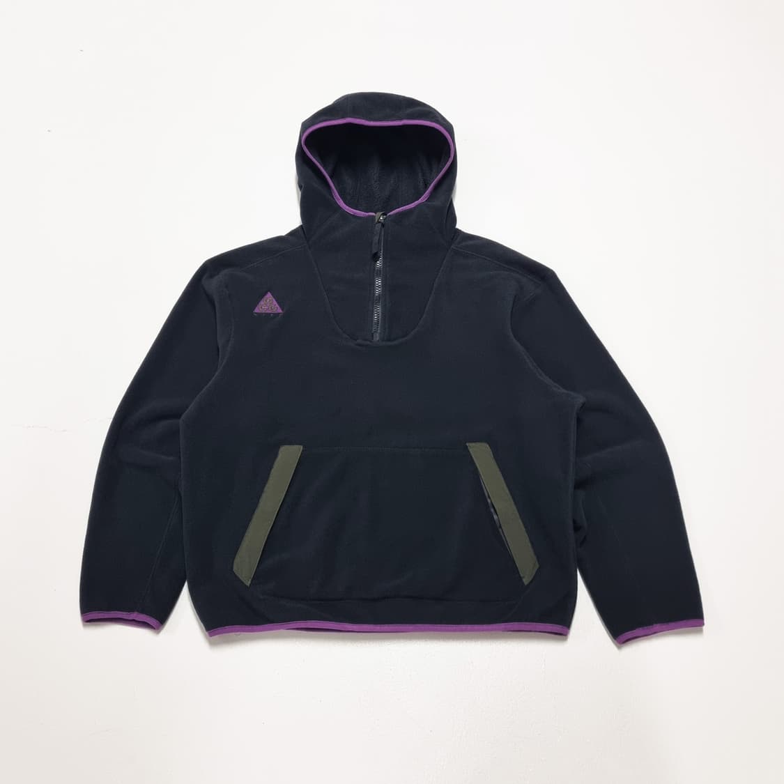 나이키 ACG 쉐르파 플리스 후드 블랙 - L 상품이미지2