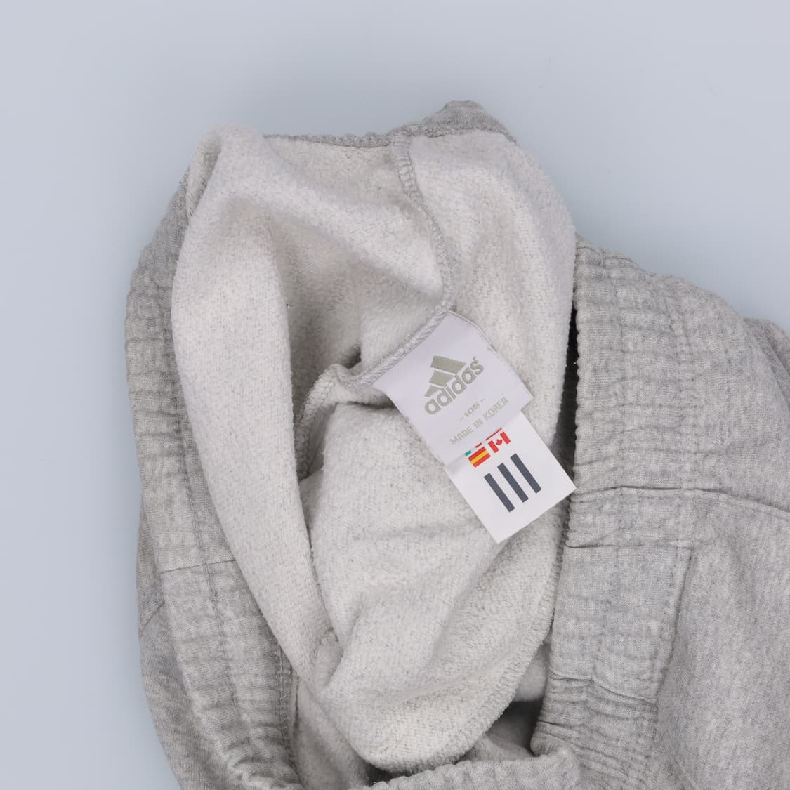 105 아디다스 기모 와이드트레이닝팬츠 0225H1 상품이미지6