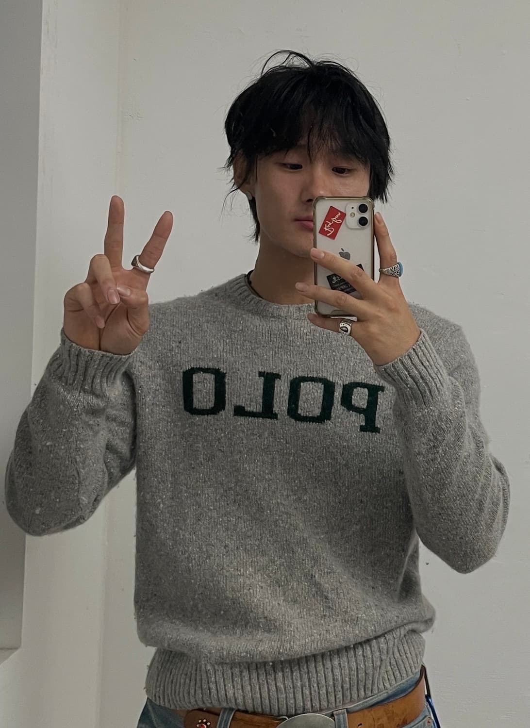 폴로랄프로렌 빅로고 울 니트 상품이미지1