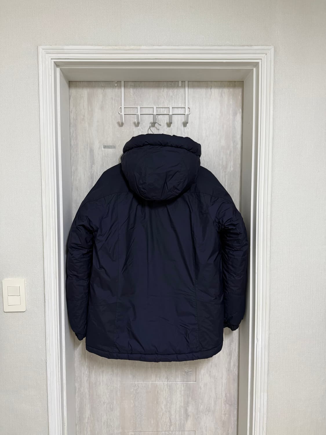 남성 M 100추천 / 콜롬비아 옴니히트 구스 대장패딩 네이비 상품이미지8