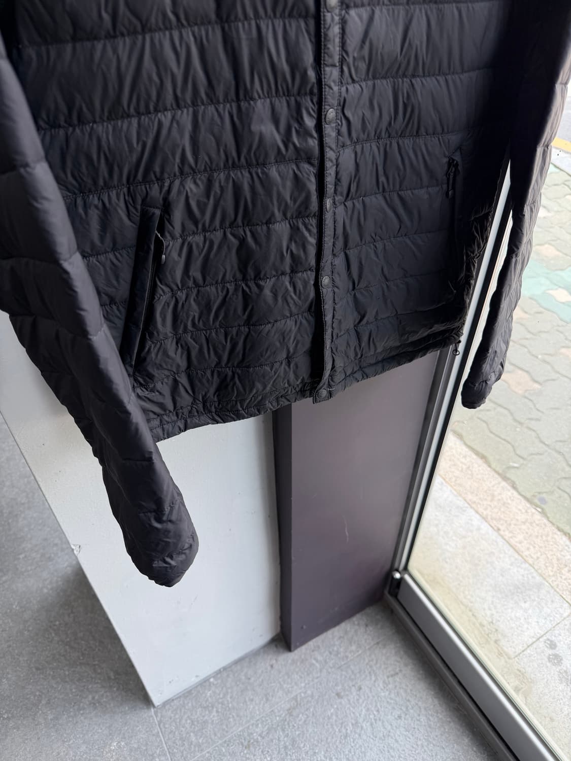 95/ 단톤 이너 다운 경량 패딩 자켓 상품이미지4