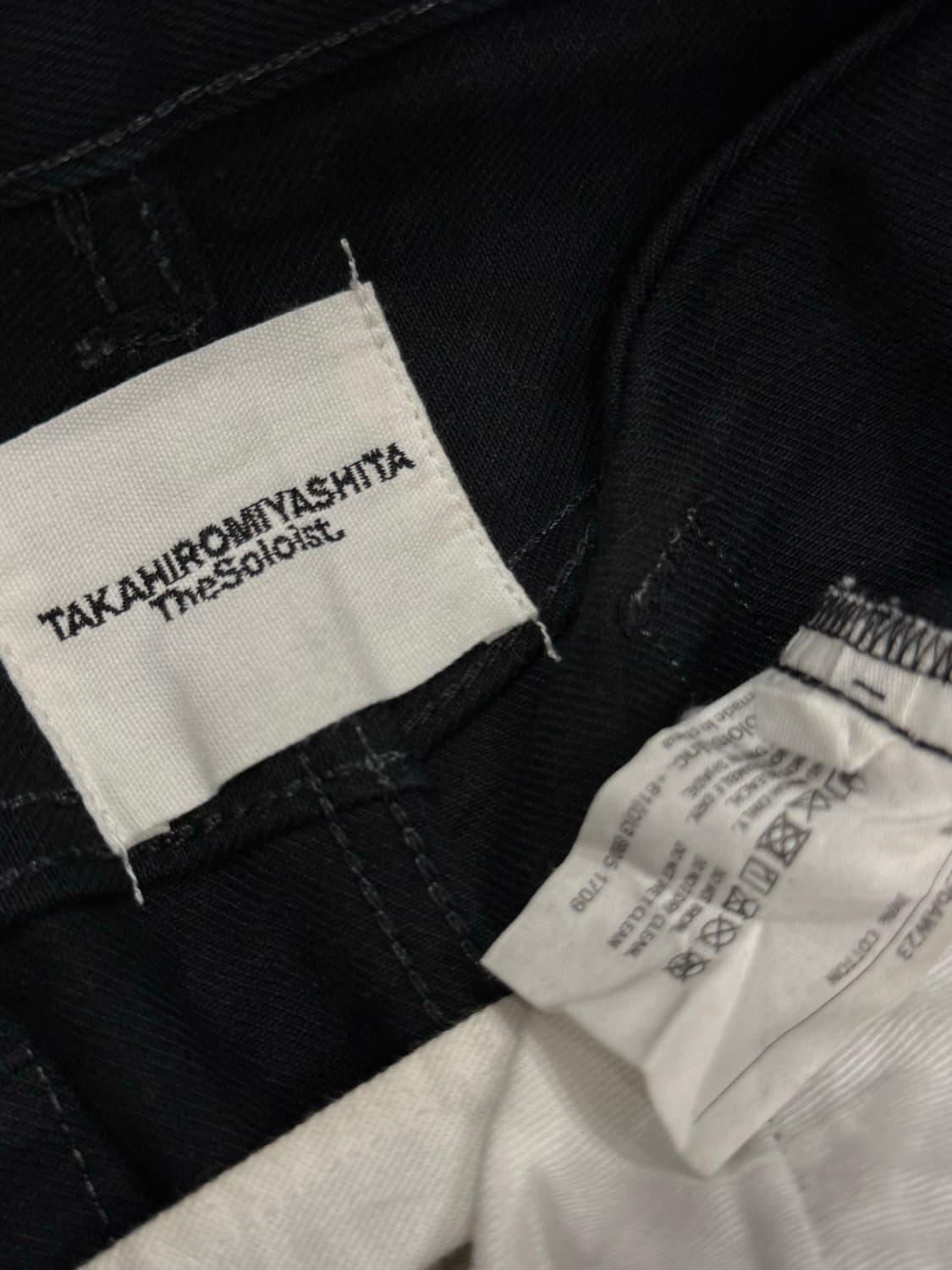 솔로이스트 23aw 플레어 큐롯 데님 팬츠 상품이미지7