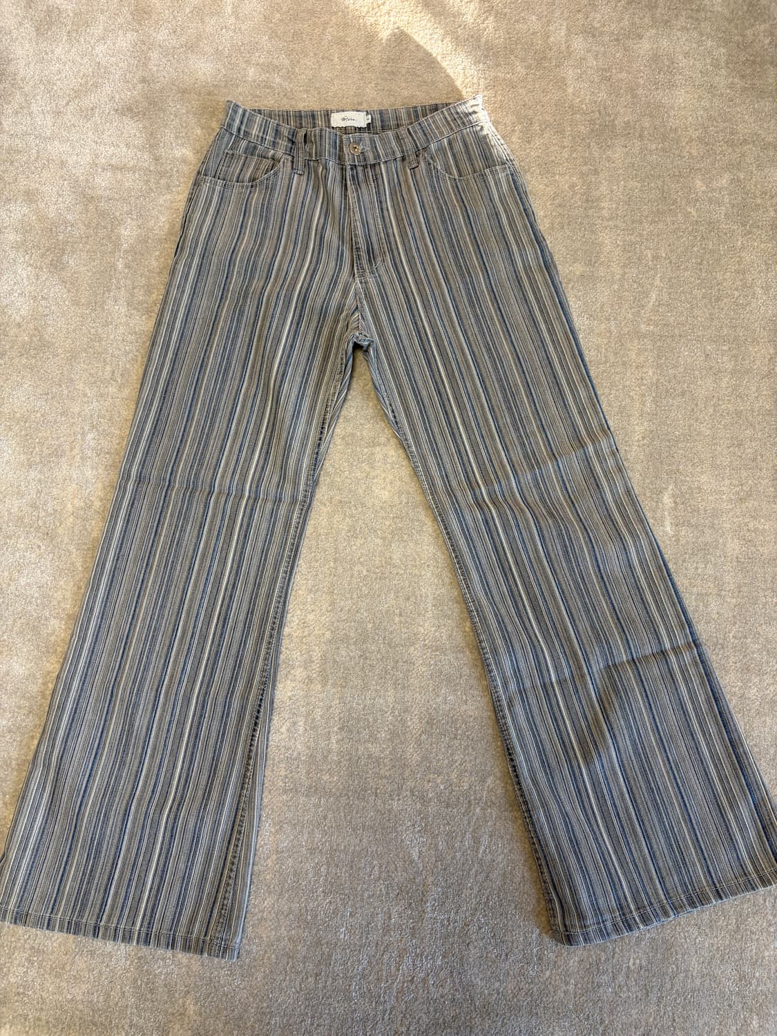 모이아 스트라이프 데님팬츠 상품이미지1