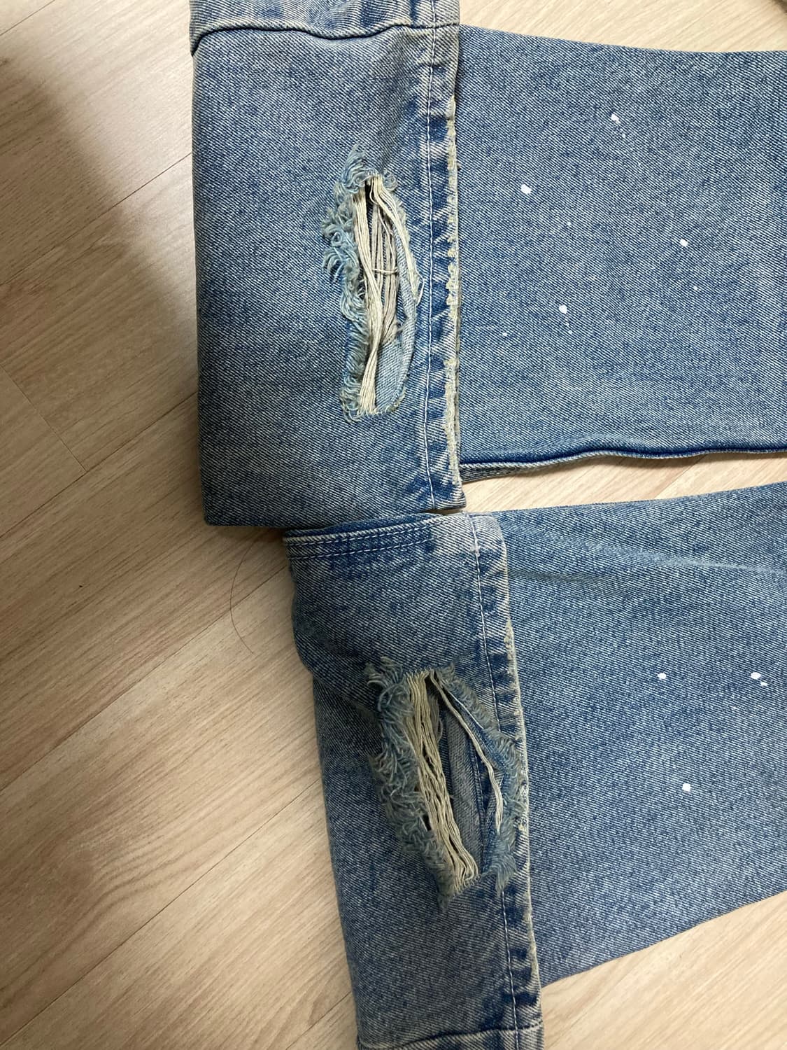 스키즘인듀싱 더블니 부츠컷 블루 M 상품이미지6