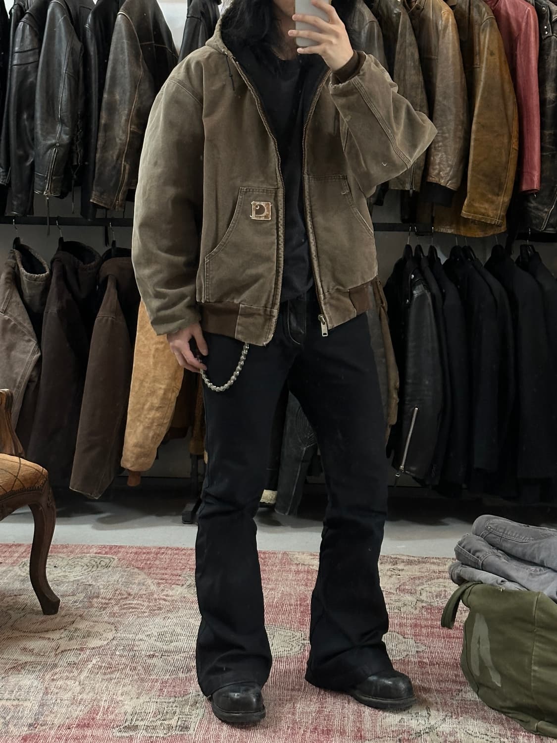 90’s OG 칼하트 J68 액티브 자켓 칼하트 J130 CHT 상품이미지9