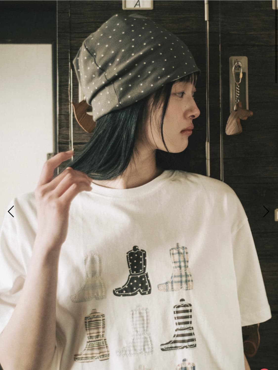 오헤시오 리버시블 버튼 비니 (새상품) 상품이미지3