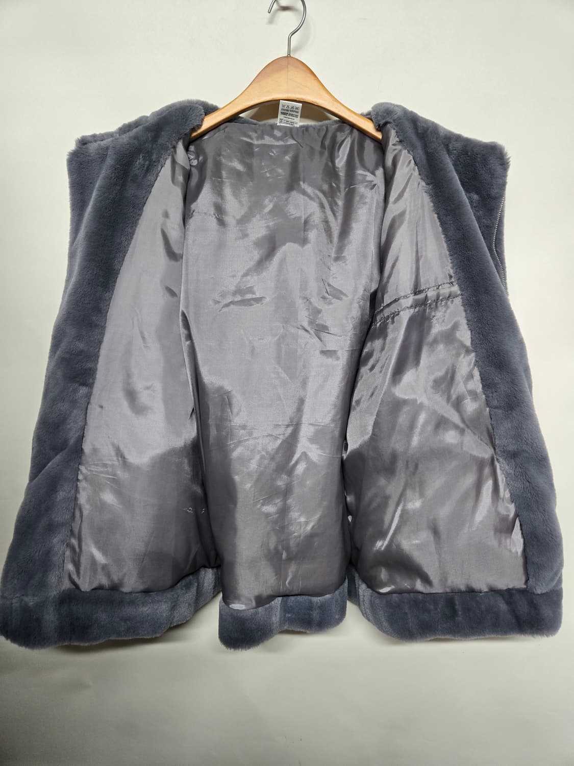 GBRO짐브로  후드 퍼 자켓 L 회색 상품이미지4