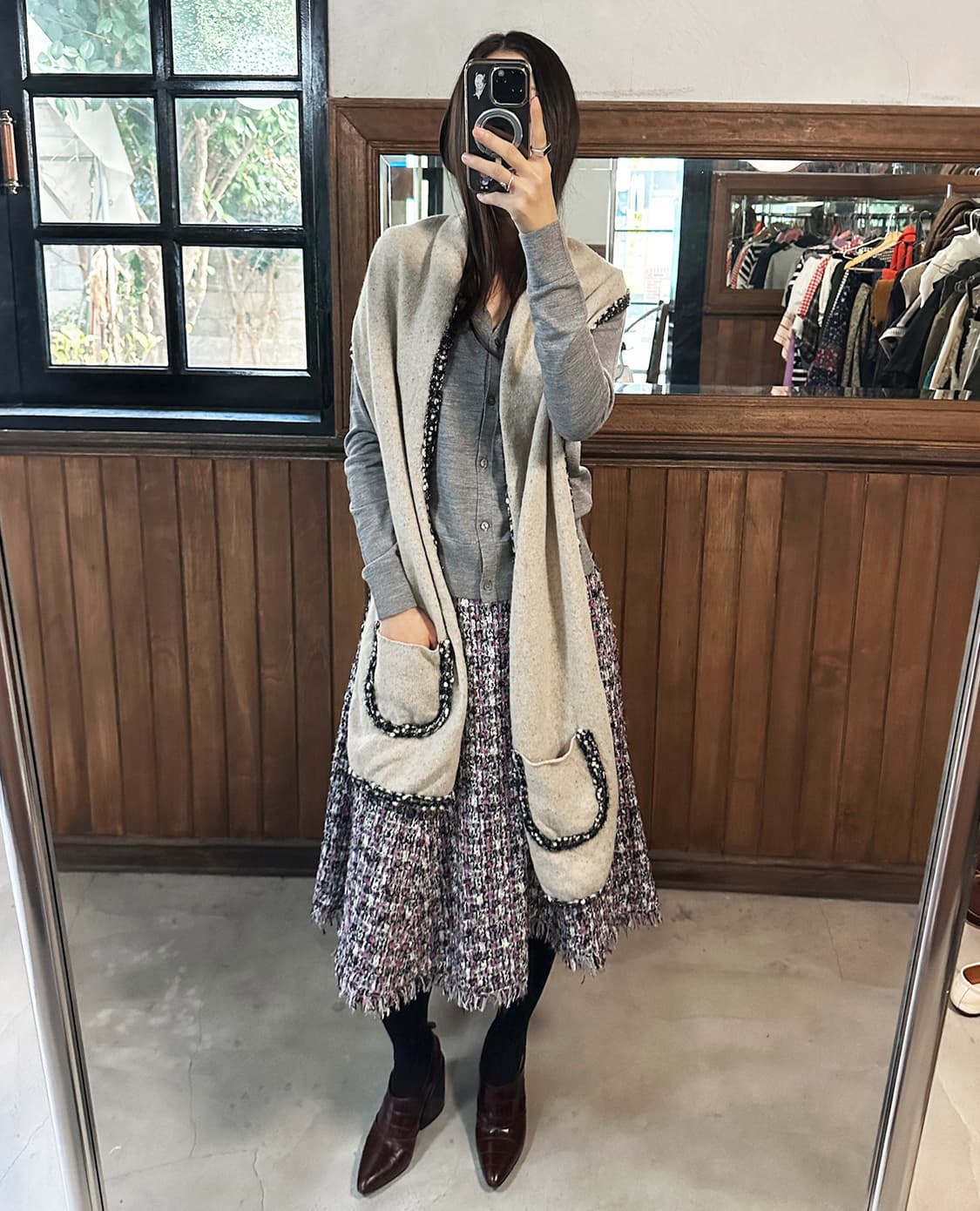 SEE BY CHLOE wool pocket muffler 상품이미지2