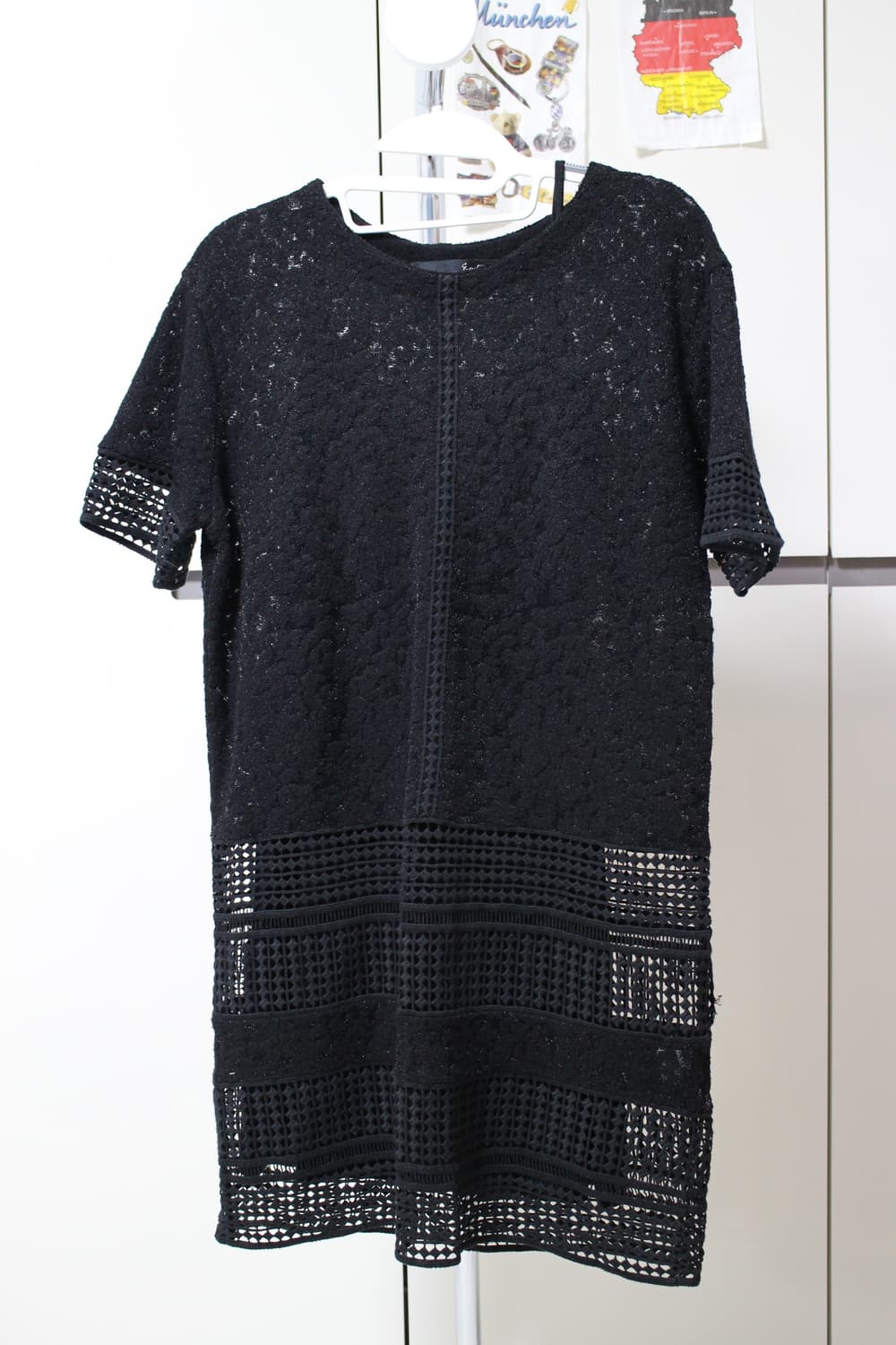 지컷 블랙 원피스 상품이미지1