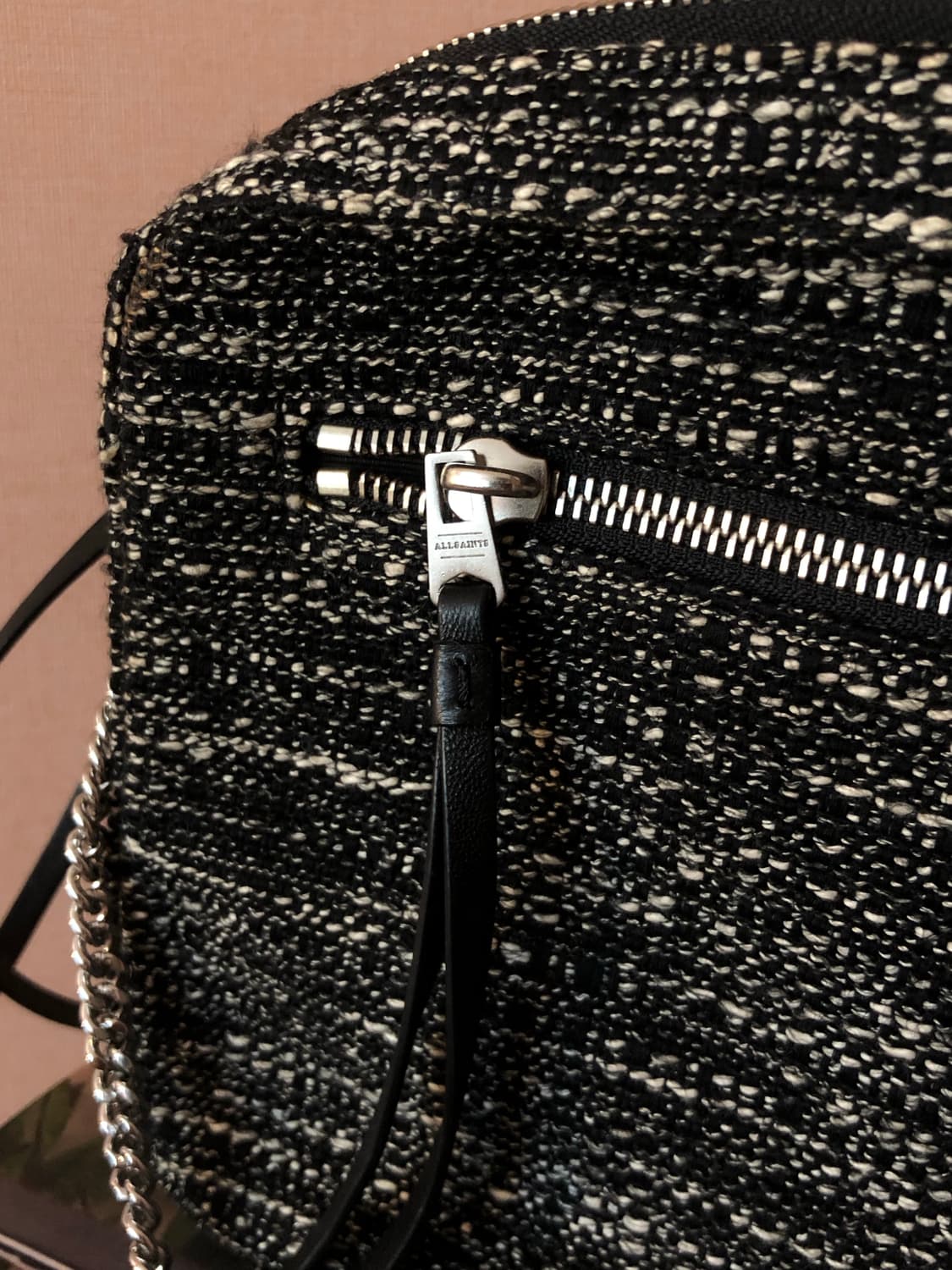 ALLSAINTS 올세인츠 트위드 체인 크로스백 상품이미지2