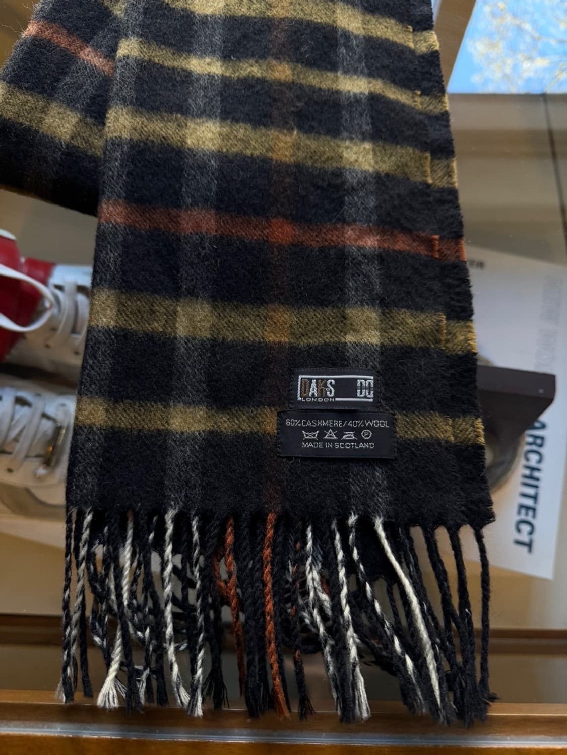 닥스 스코티쉬 메리노울 머플러 상품이미지9