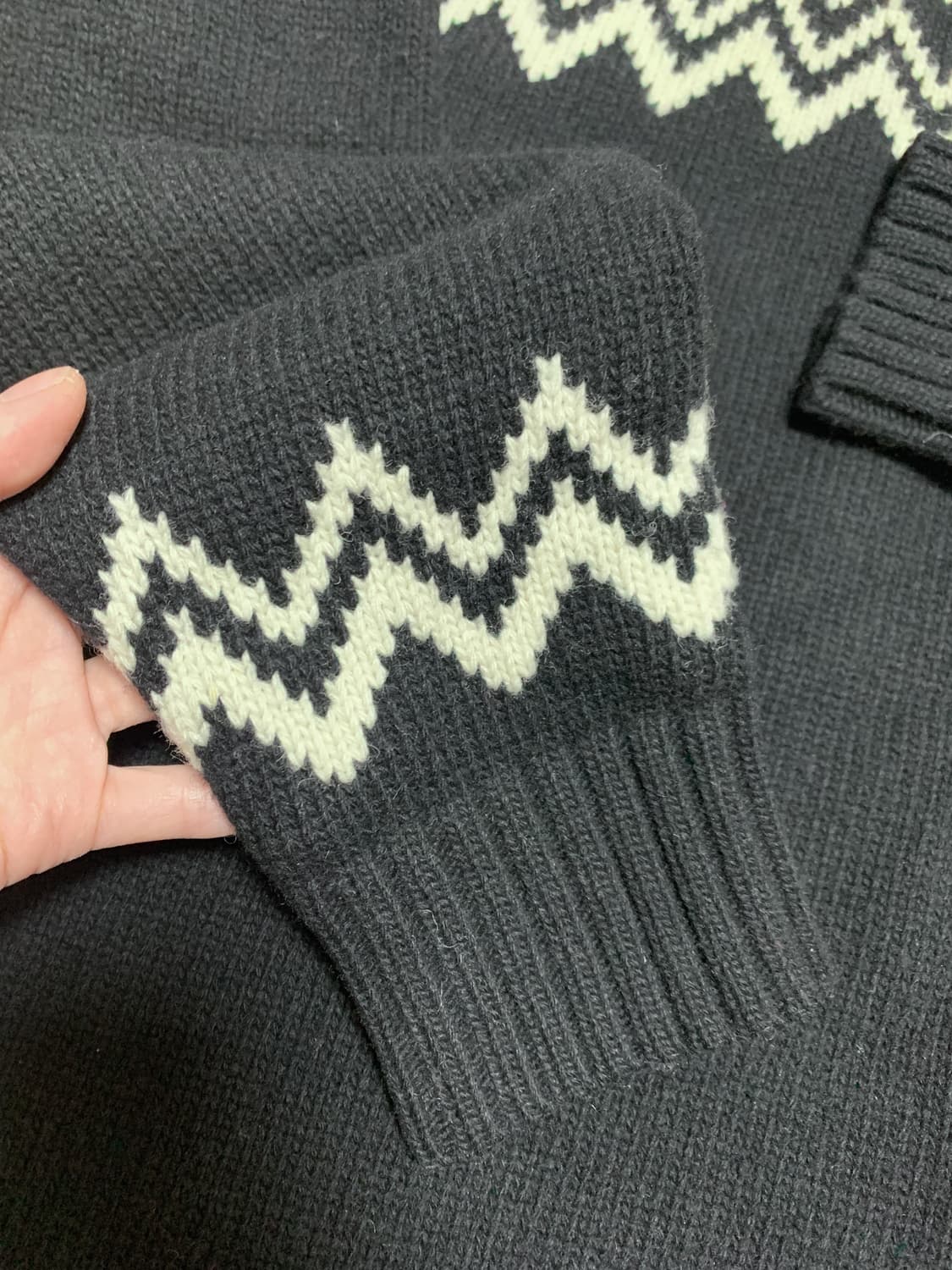 헤드 포터 플러스 울 100% 니트 L 상품이미지5