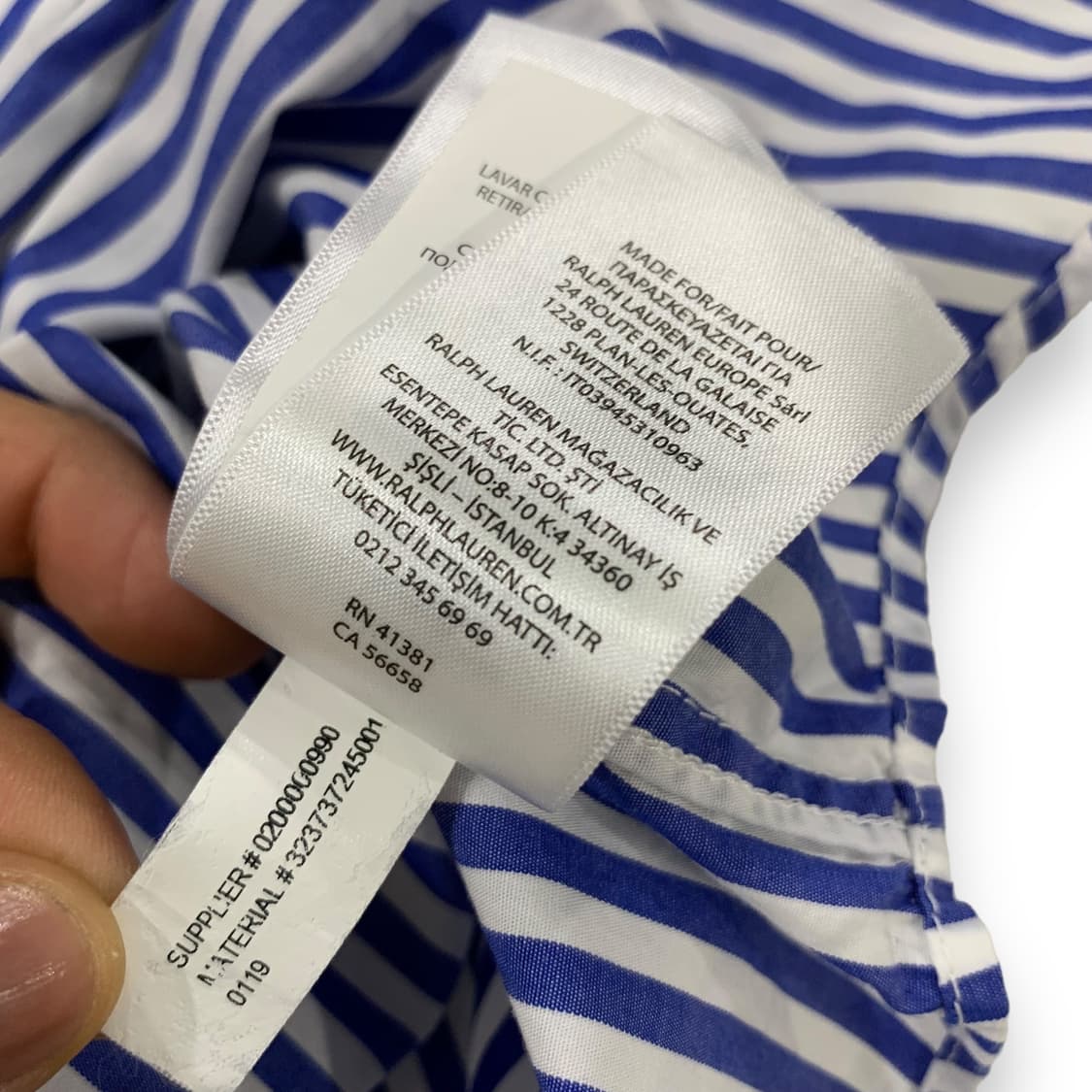 폴로 랄프로렌 스트라이프 셔츠 상품이미지8