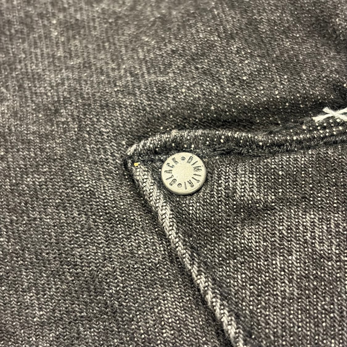 [2] 디미트리블랙 DIMITRI BLACK 데님 블루종 블랙 B452 상품이미지6