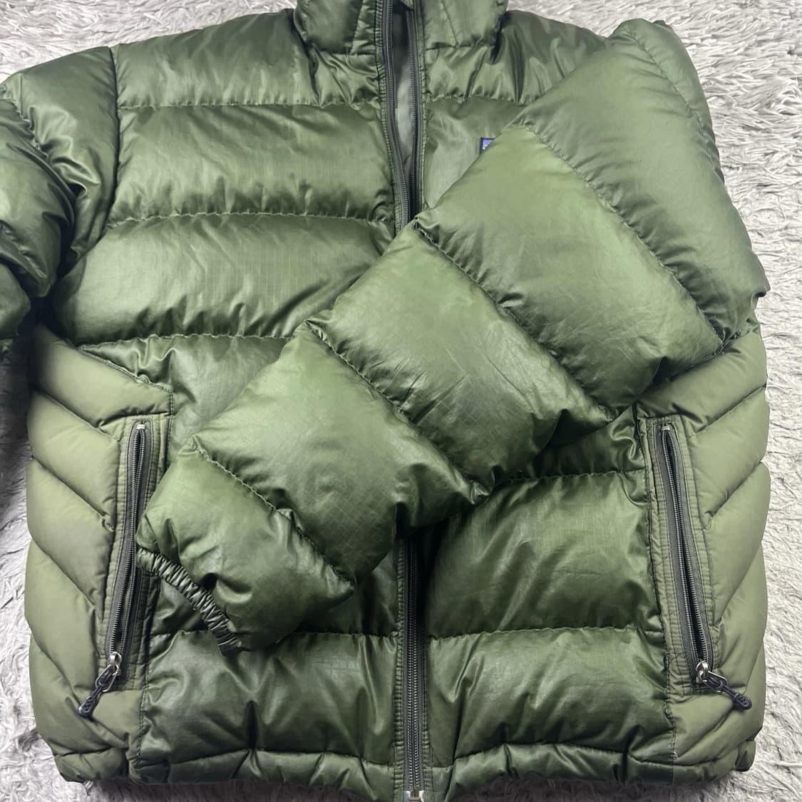 파타고니아 경량패딩 그린 상품이미지6