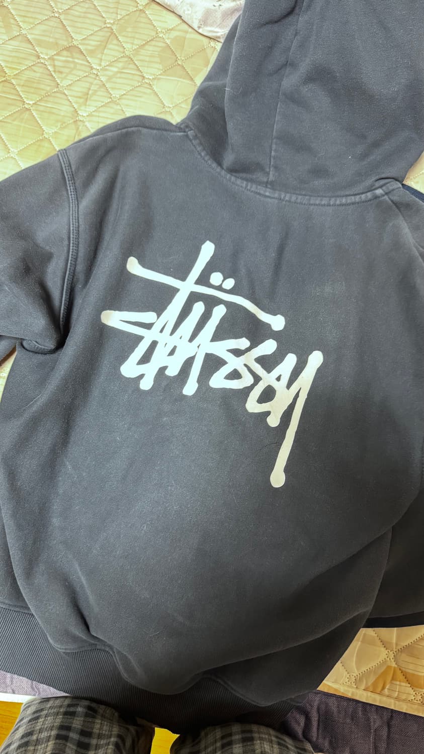 스투스 후드티 네이비 M 상품이미지2