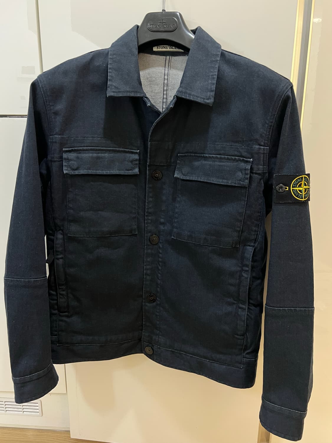 스톤아일랜드 데님청자켓 L (새상품급,한정판) 상품이미지1