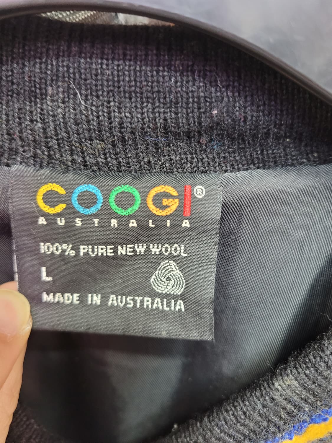 COOGI 쿠지 집업 니트 상품이미지3