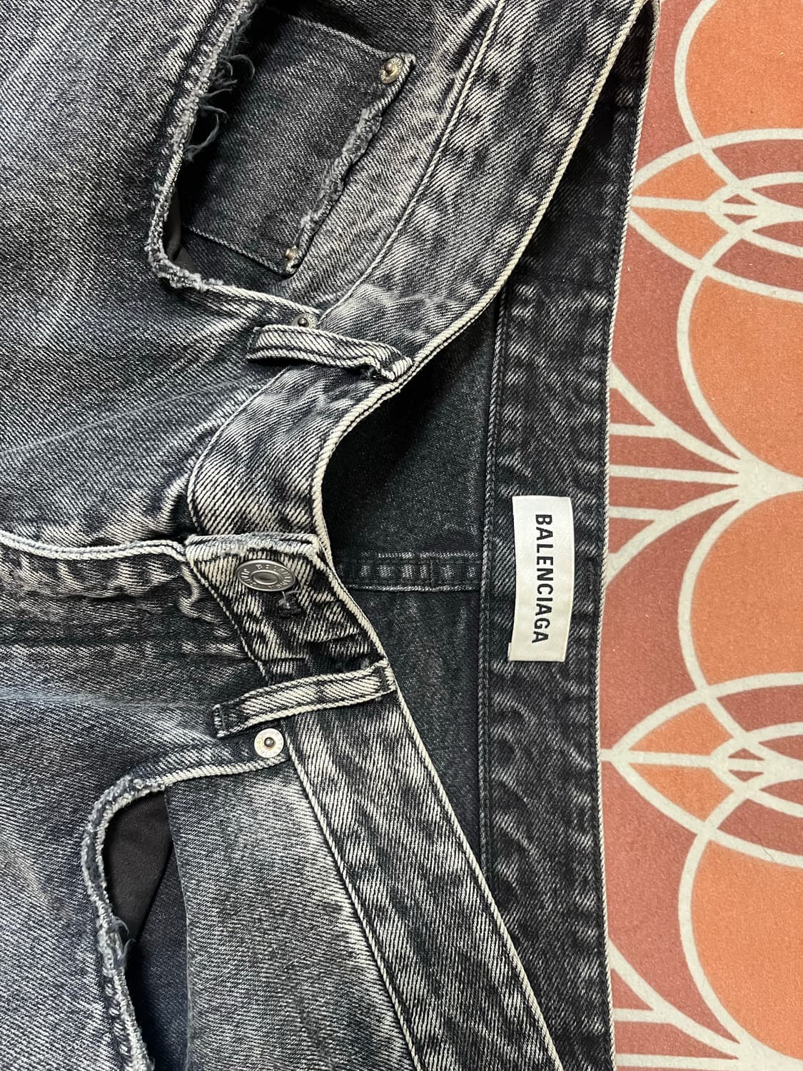 [28] 발렌시아가 로우 크로치 흑청 상품이미지5