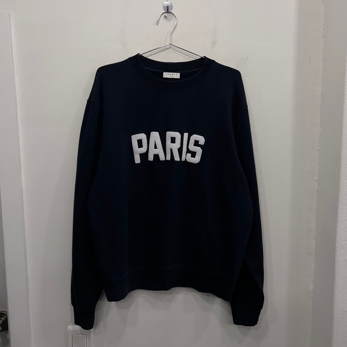 산드로 파리스 부클로고 코튼 맨투맨 상품이미지2