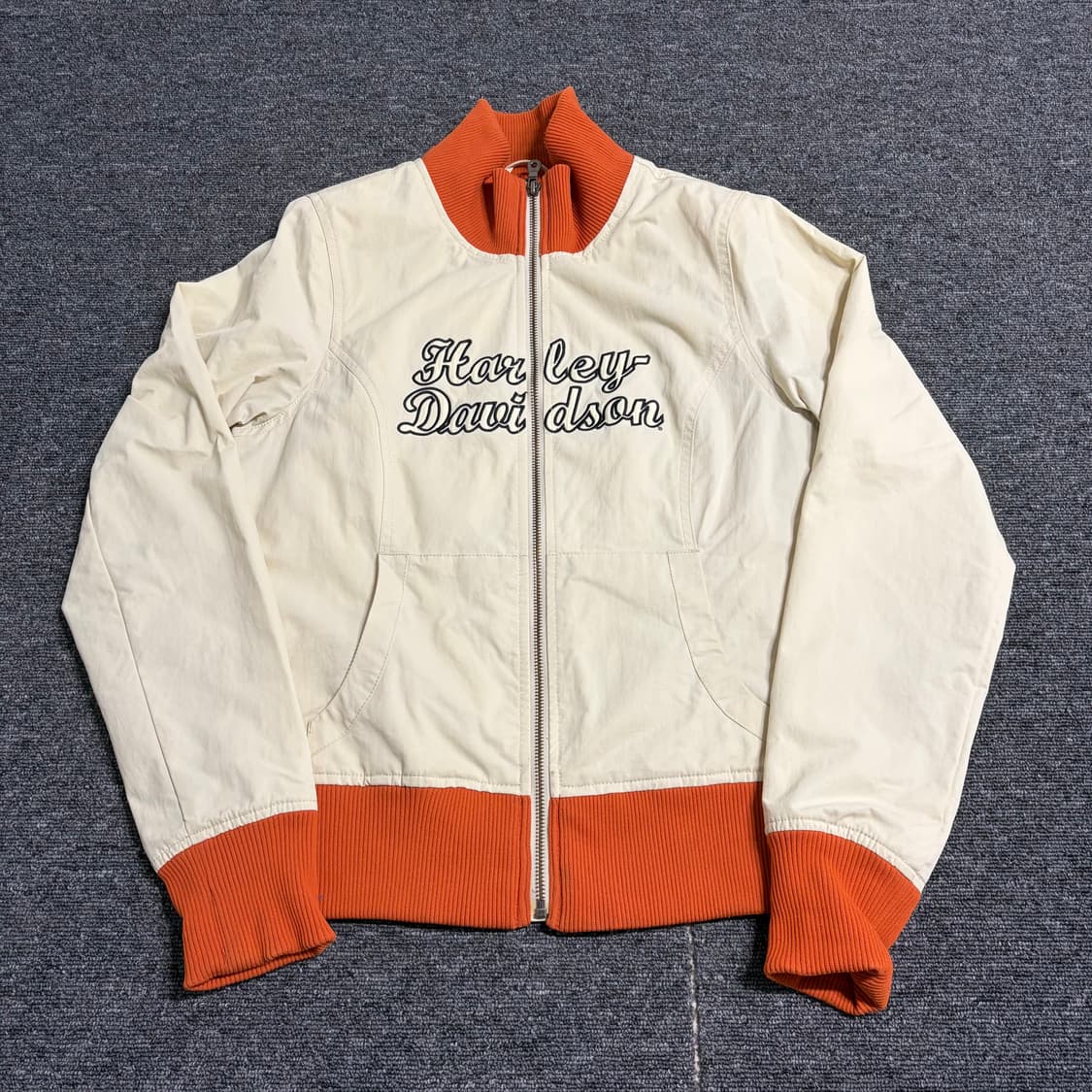 할리 데이비슨 배색 나일론 자켓 상품이미지1