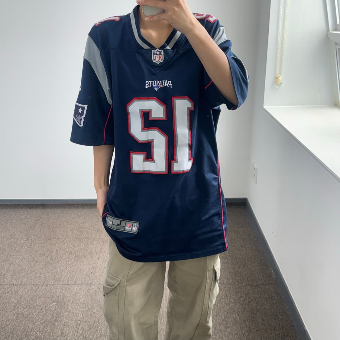 나이키 NFL 뉴잉글랜드 패트리어츠 톰 브래디 반팔  상품이미지1