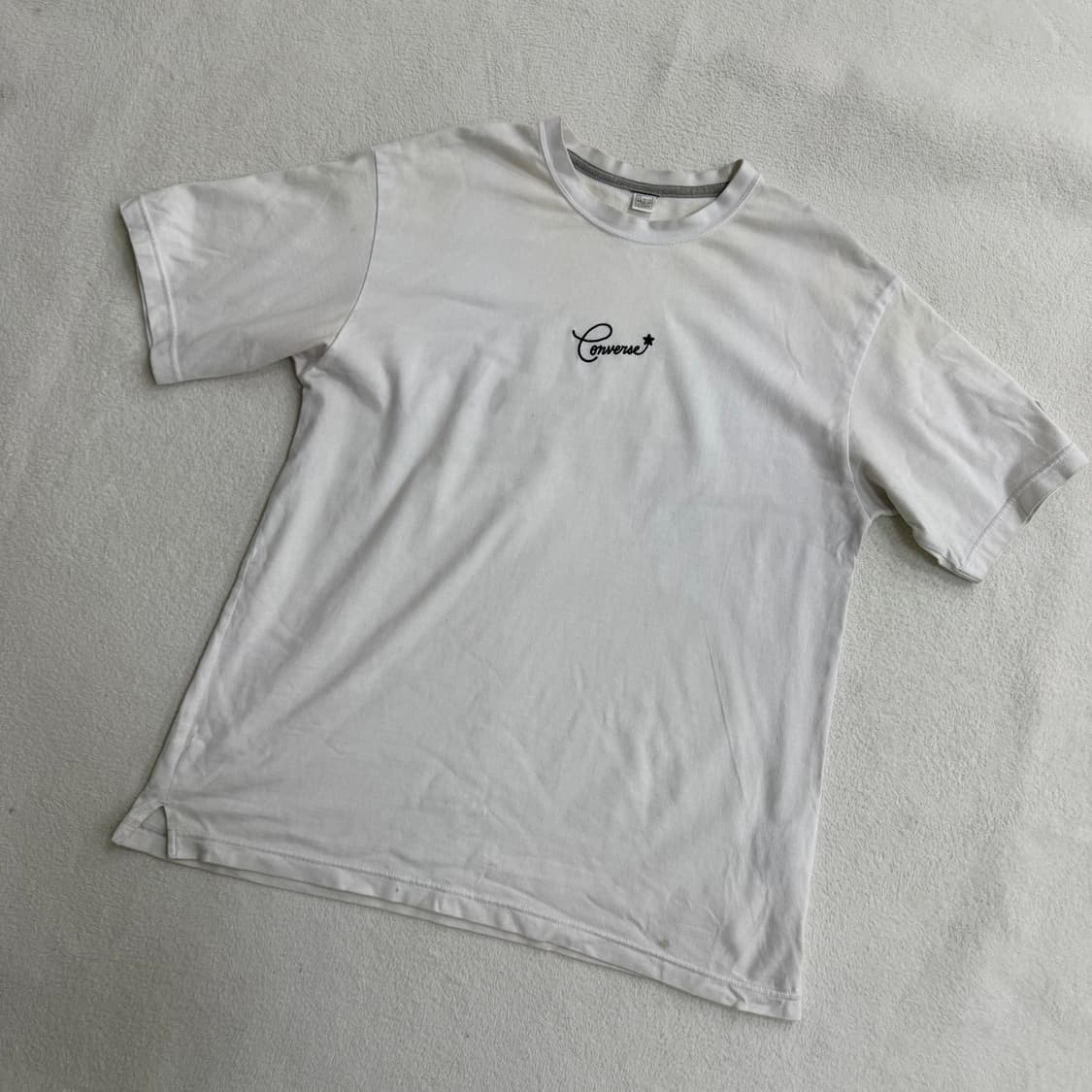 100 컨버스 미들로고 반팔 티셔츠 0413T 상품이미지1