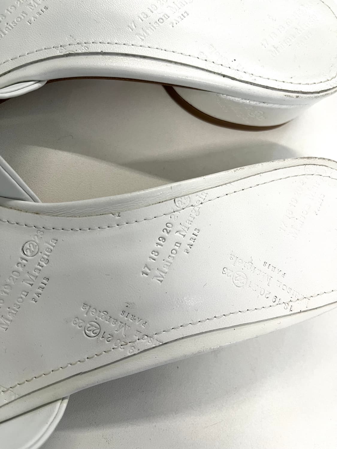 메종 마르지엘라 스티치 레더 뮬 상품이미지4