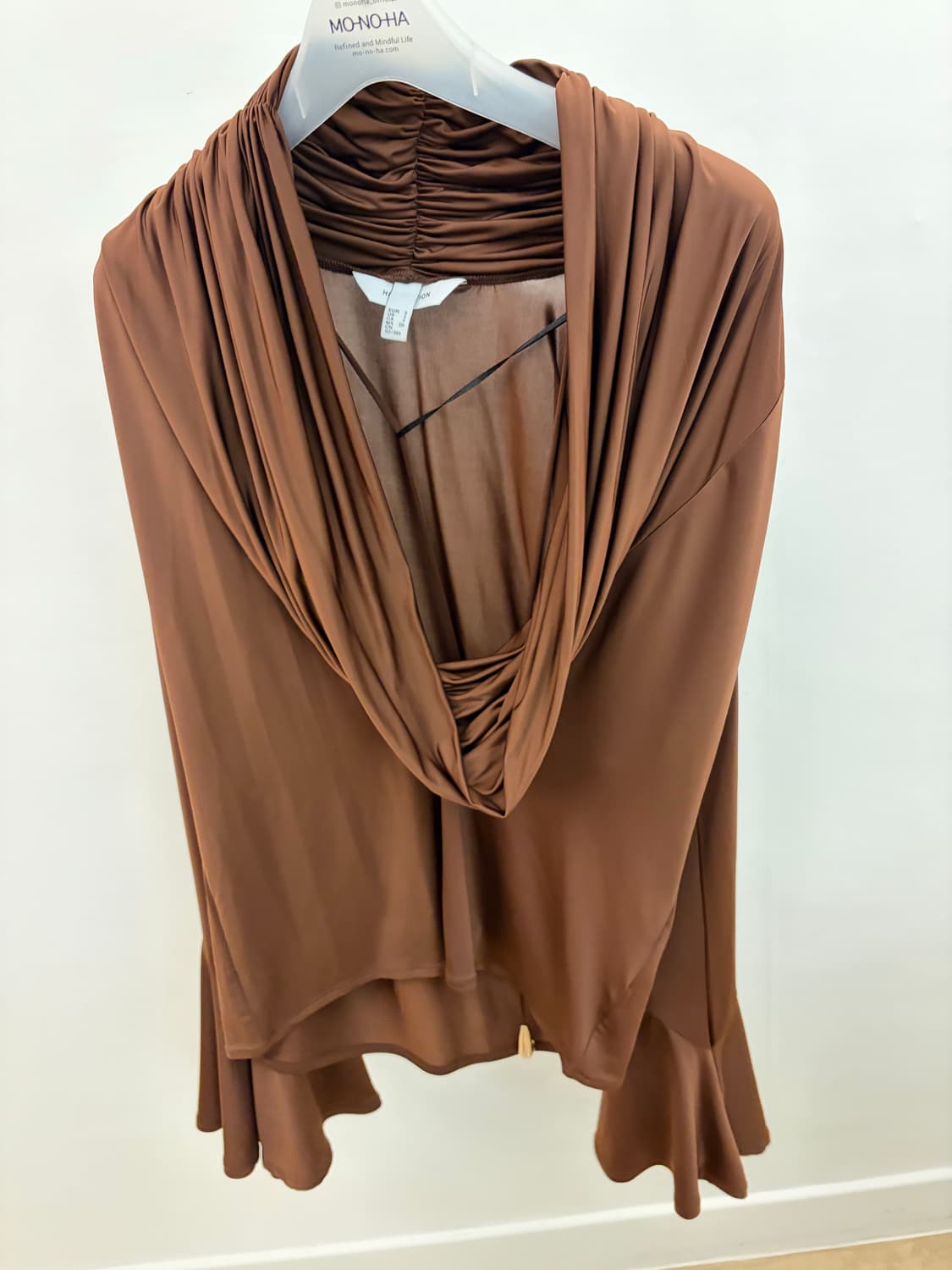 H&M EDITION 드레이프 블라우스 상품이미지4