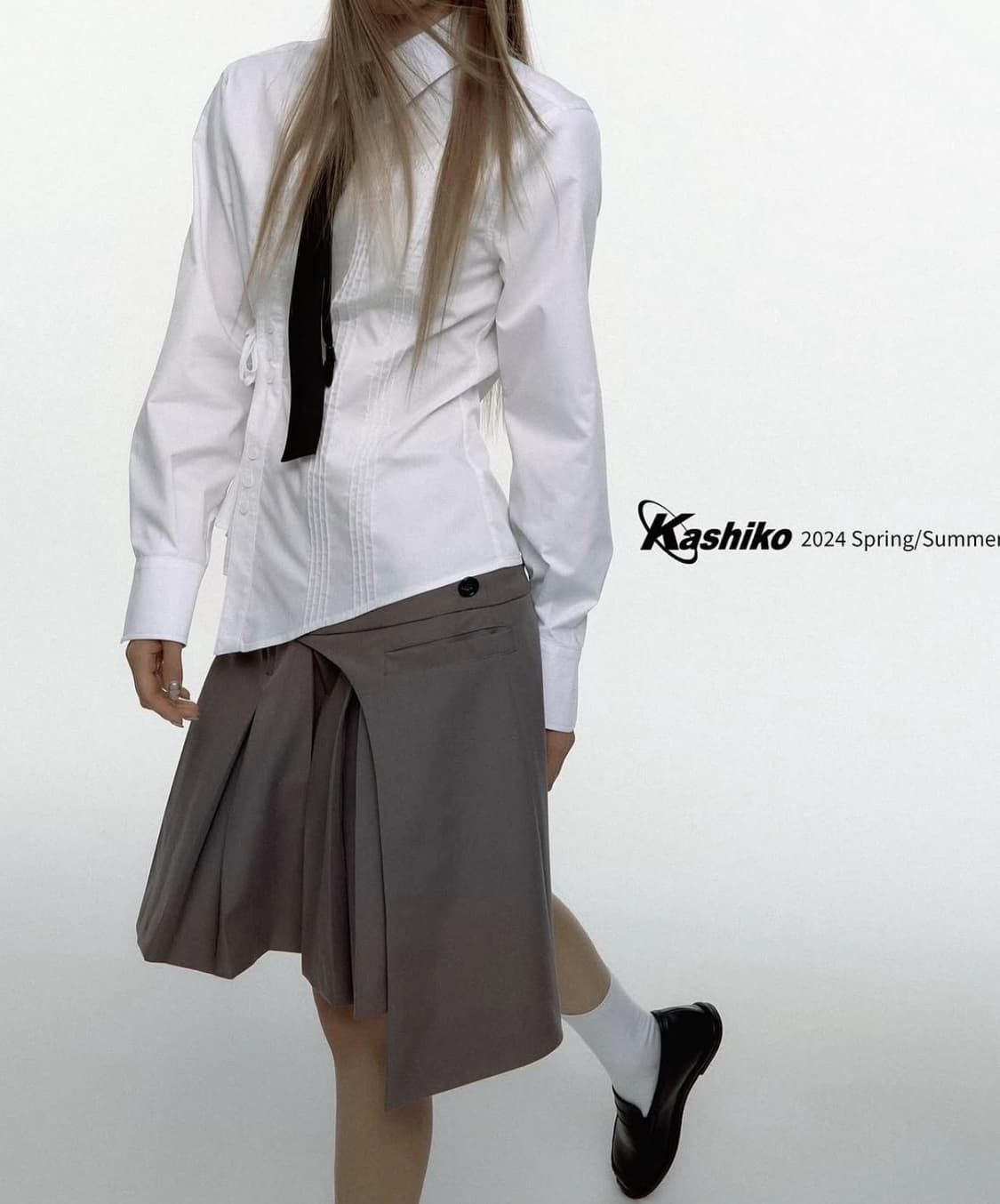 KASHIKO LAYEDED MIDI SKIRT 상품이미지1