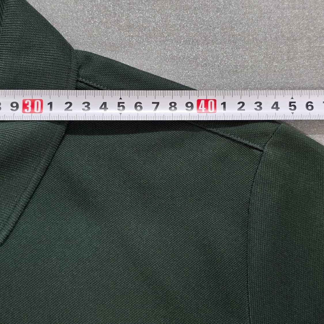 XL 노스페이스 다크그린 반팔 카라티셔츠 작업복 (하자O) 상품이미지8