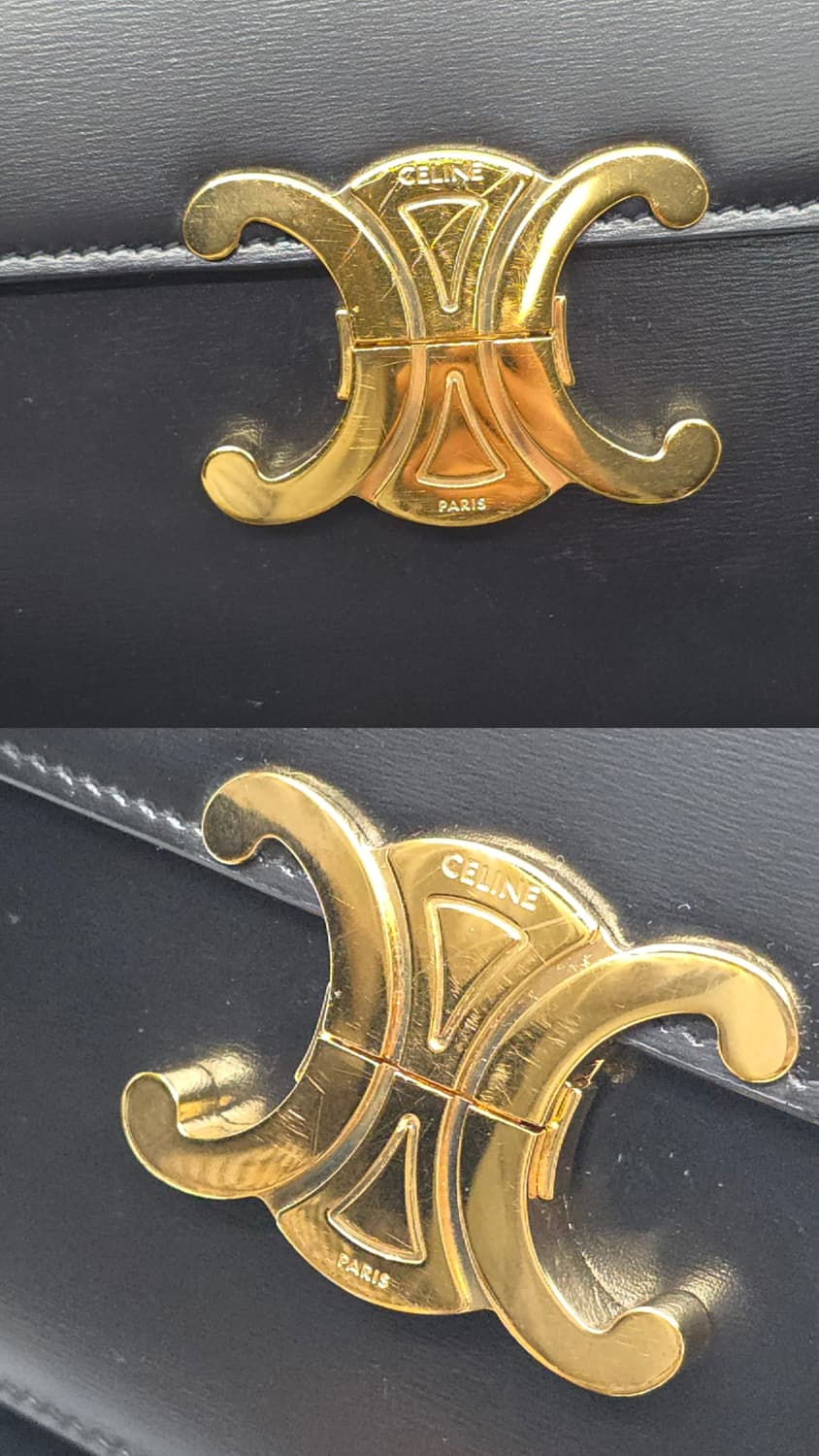 셀린느 트리옹프 샤이니 카프스킨 미디움 상품이미지4