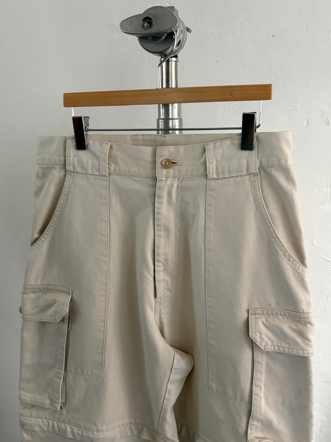 Karl Helmut 칼헬무트 핑크하우스 베이지 컨버터블 카고 팬츠 상품이미지2