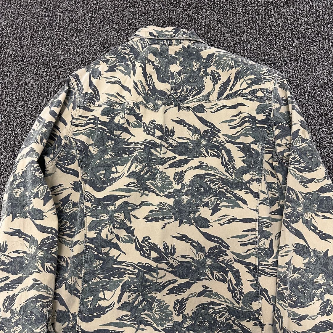 BUCKAROO 버커루 플라워 패턴 셔츠 남방 XL 상품이미지6