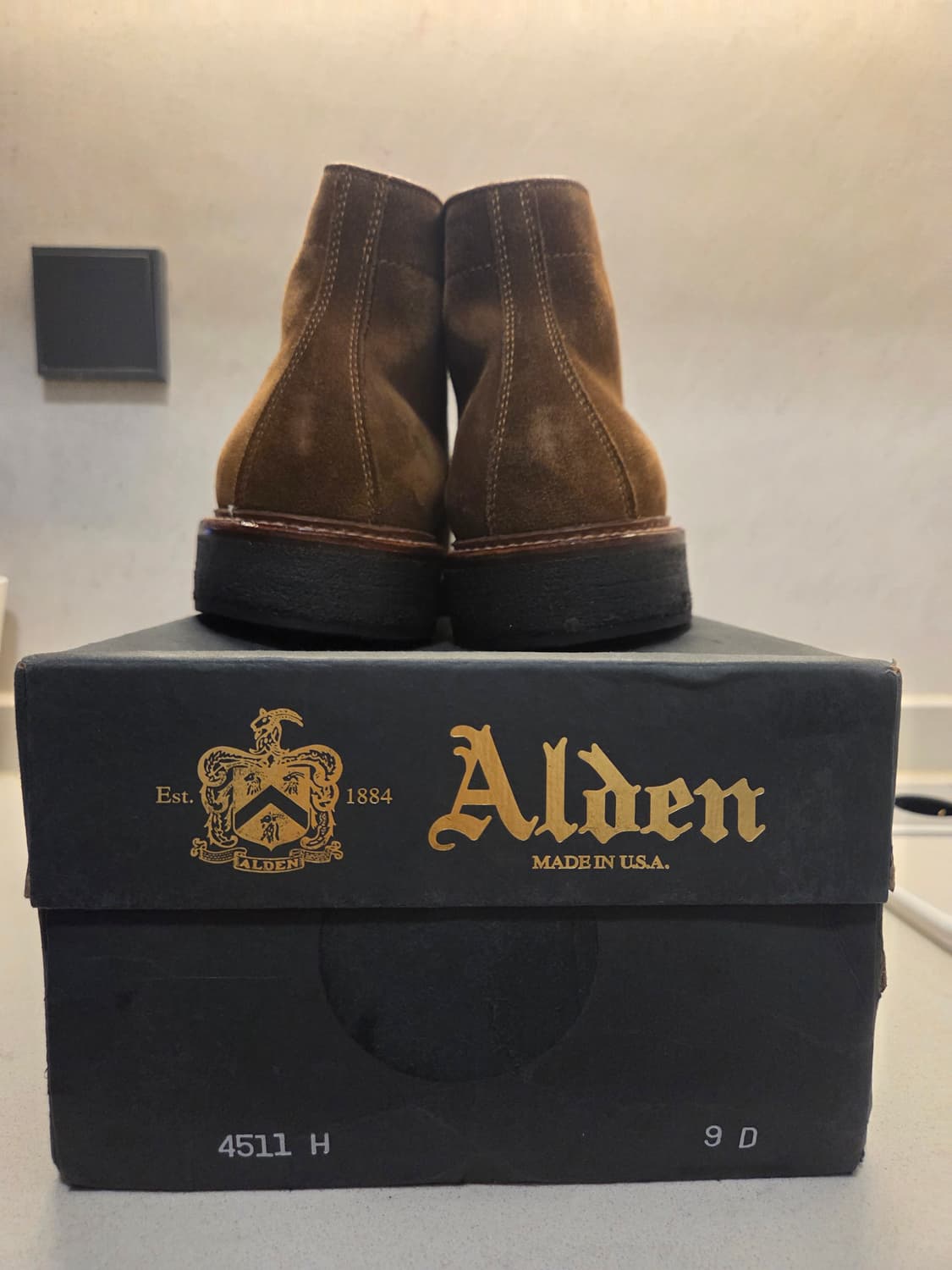 알든 4511 스너프 스웨이드 부츠 9D 상품이미지3
