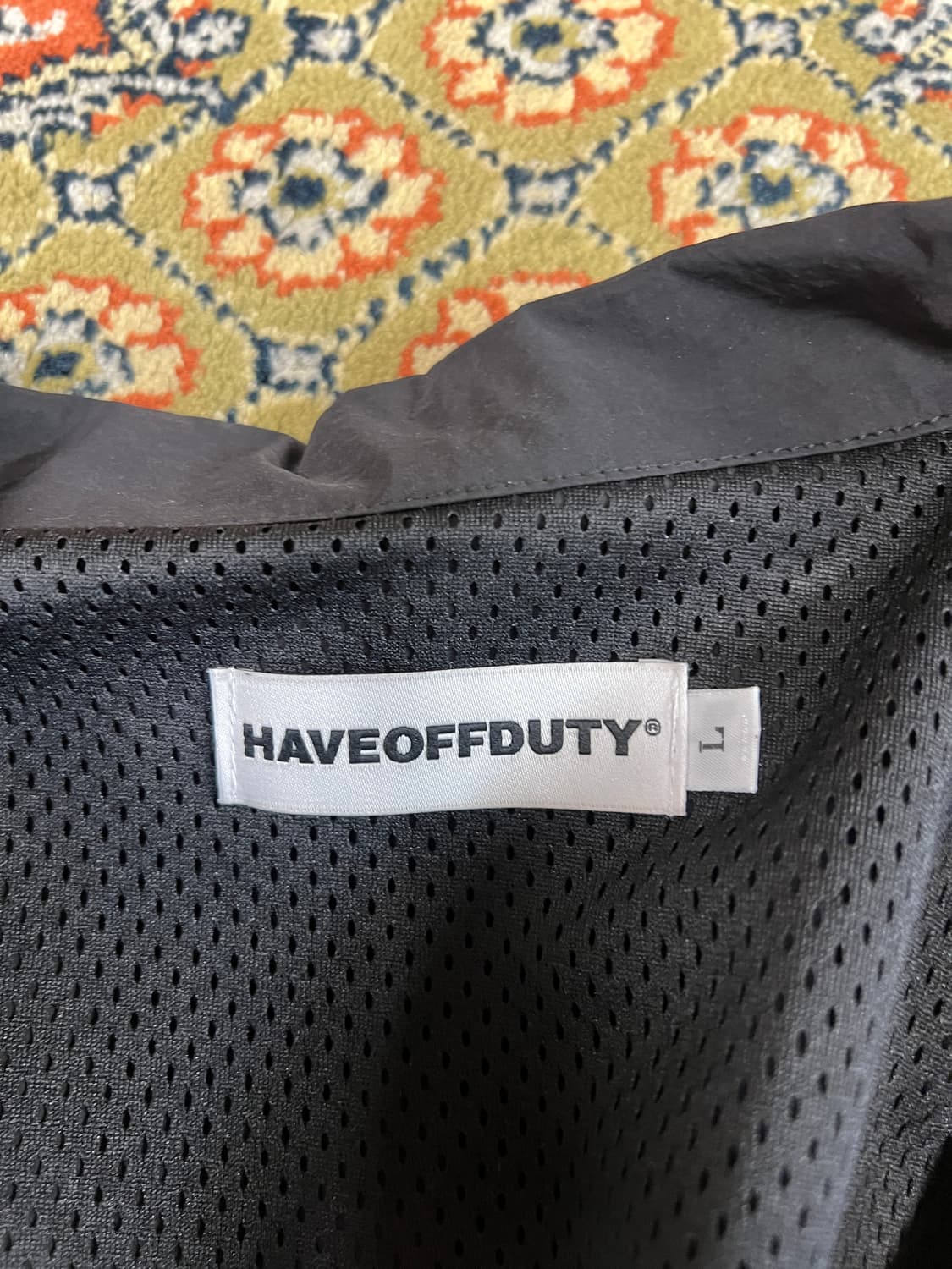 [L] 헤브오브듀티 나일론 자켓 블랙 상품이미지4