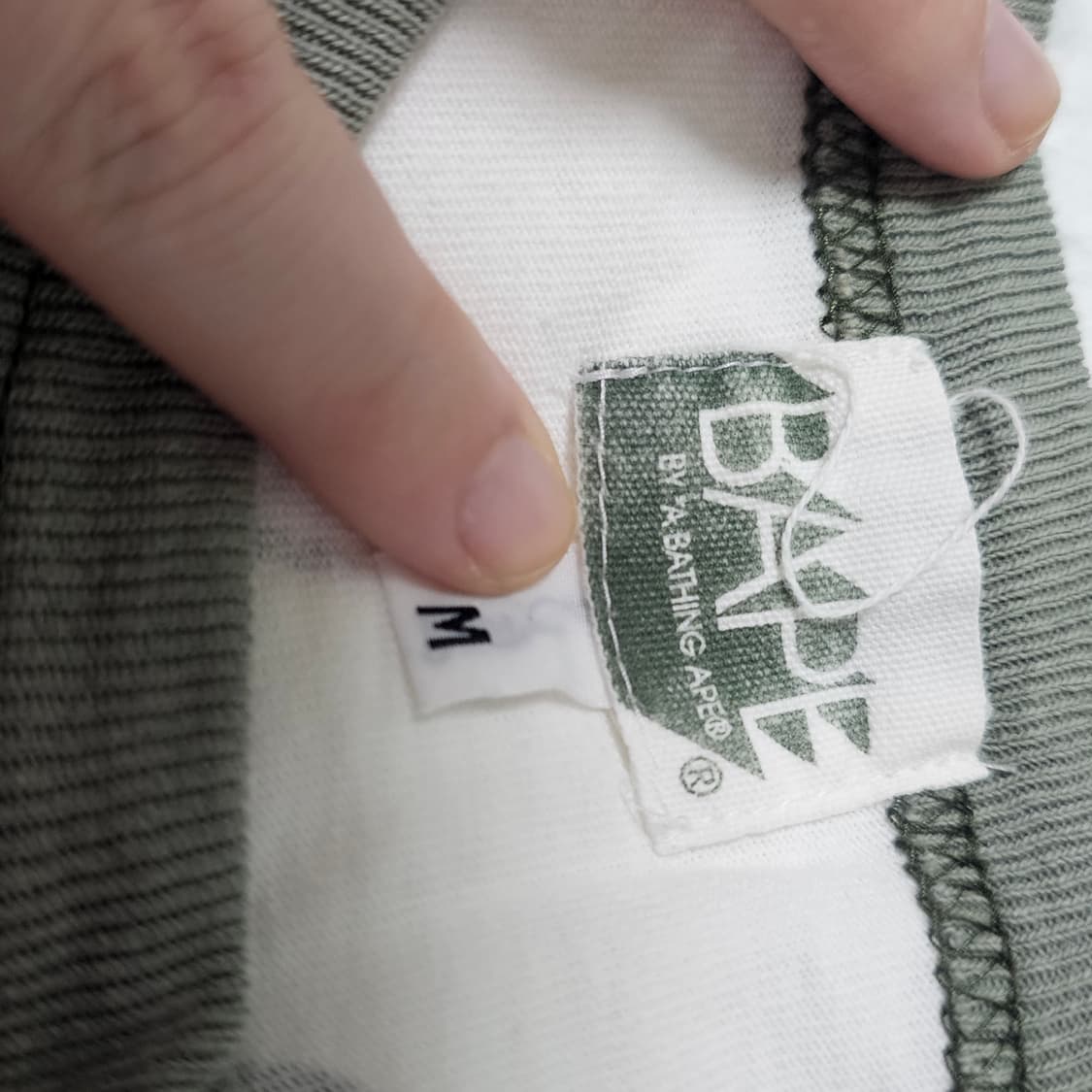 베이프 카우스 링거티 반팔티셔츠 m 상품이미지4