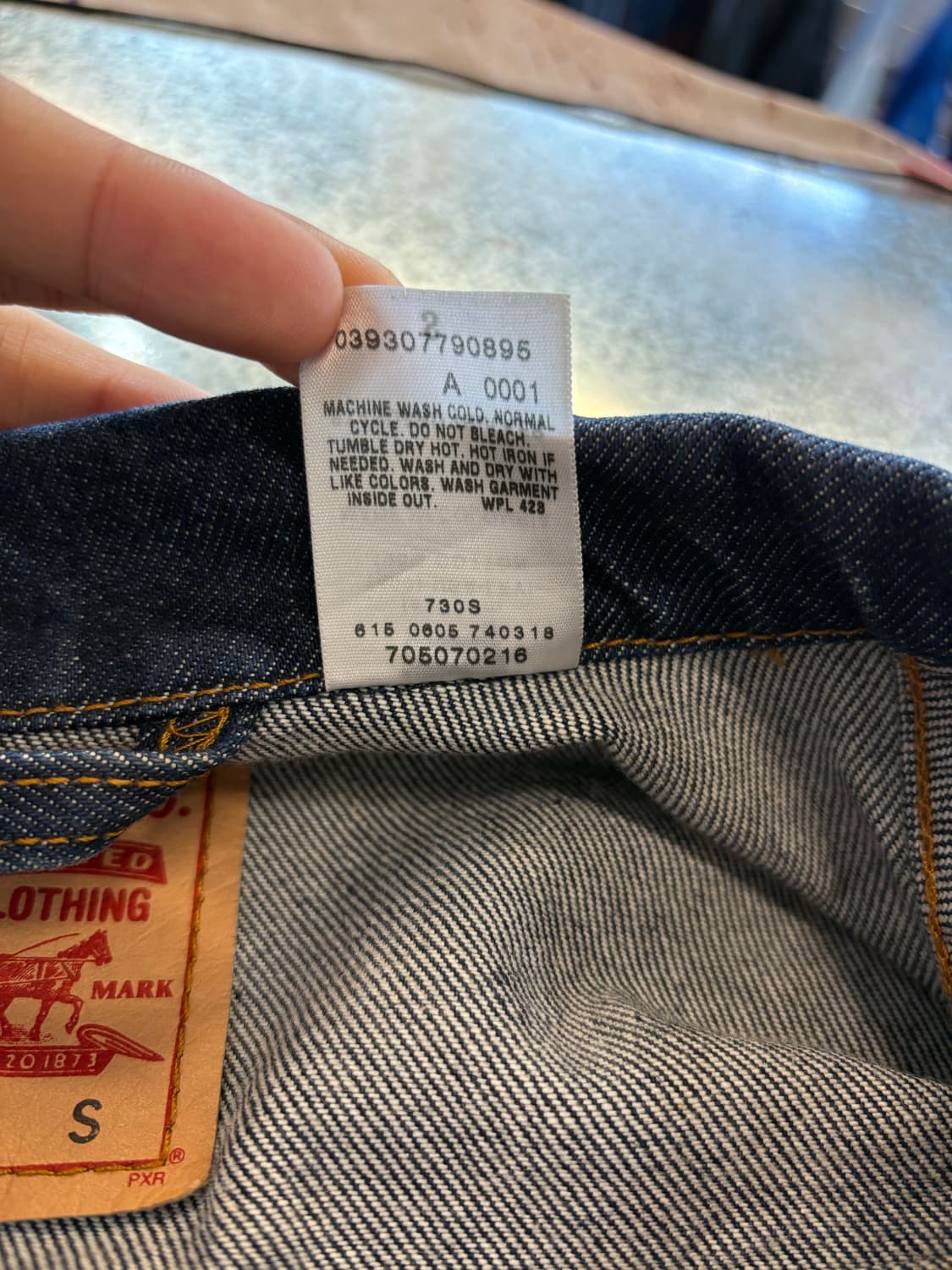 00s 05년도 리바이스 데님 트러커 재킷 상품이미지5