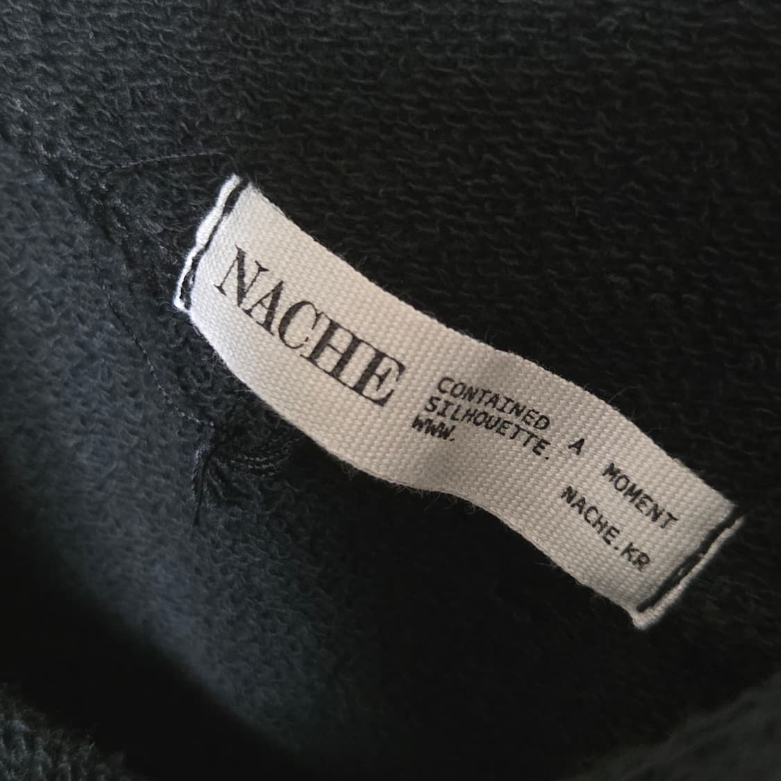 나체 슬릿 코튼 맨투맨  상품이미지3