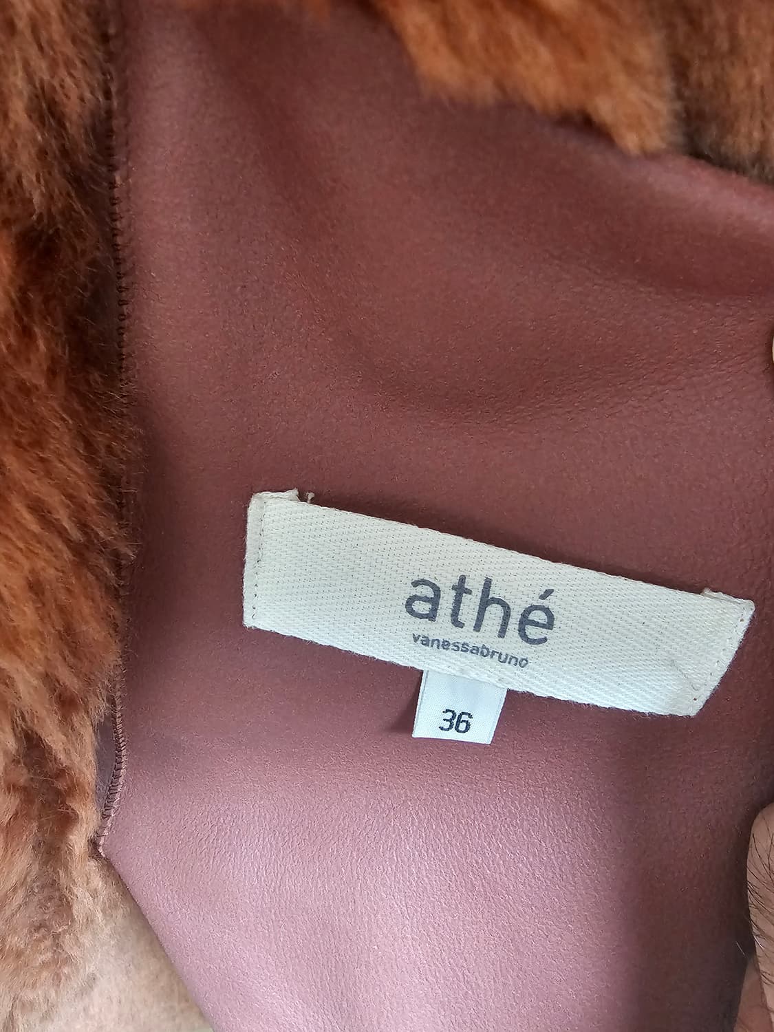 새상품 바네사브루노 아떼 양가죽 양면 무스탕 상품이미지8