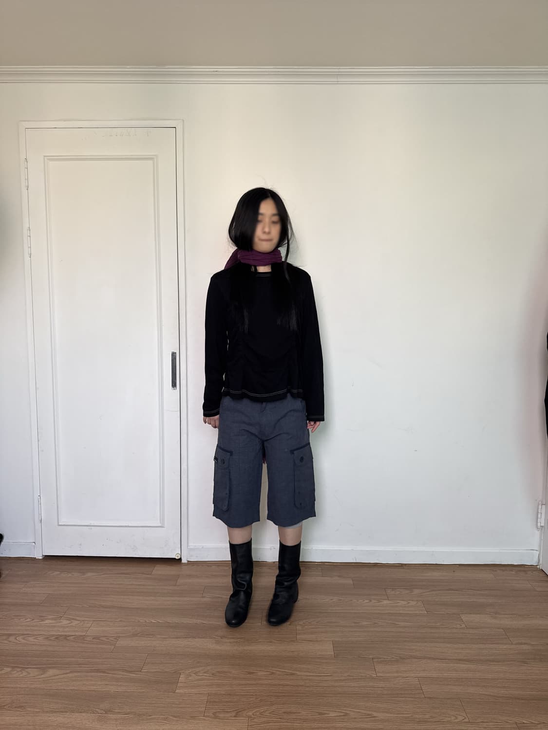 꼼데가르송 셔링 티셔츠 상품이미지1