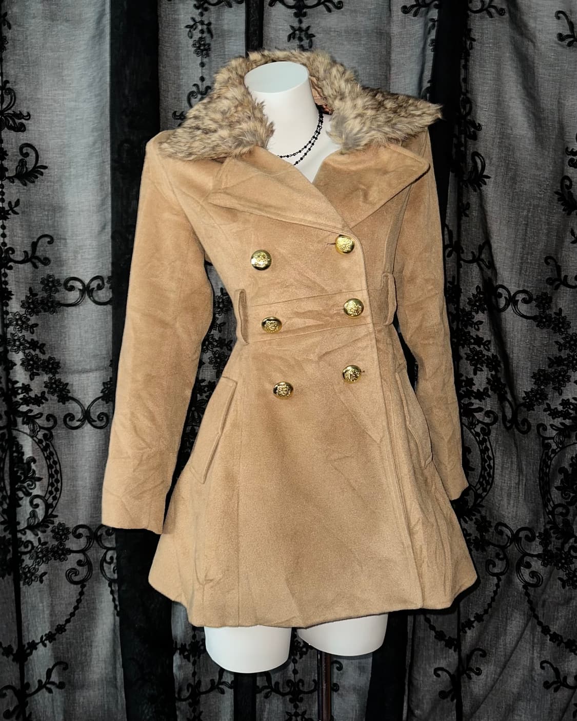 Gyaru Brown Coat 상품이미지1