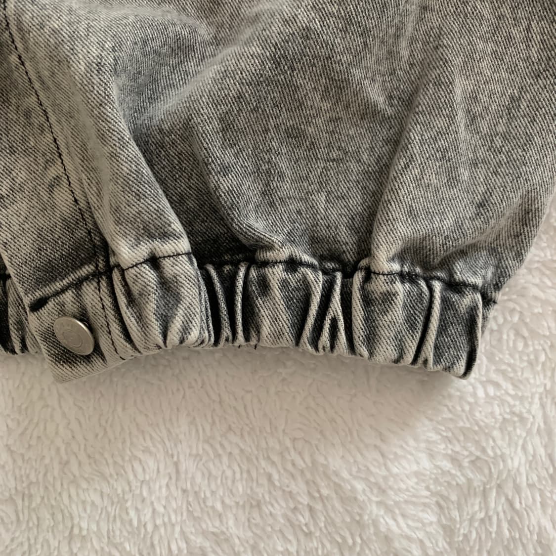 D'YOU 주니어 빈티지 워싱 흑청 데님 후드 재킷 상품이미지8